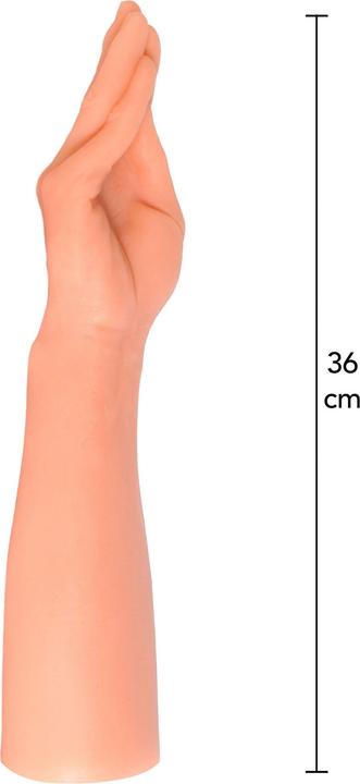 Produktbild ToyJoy Get Real The Hand Anal Dildo 36 cm