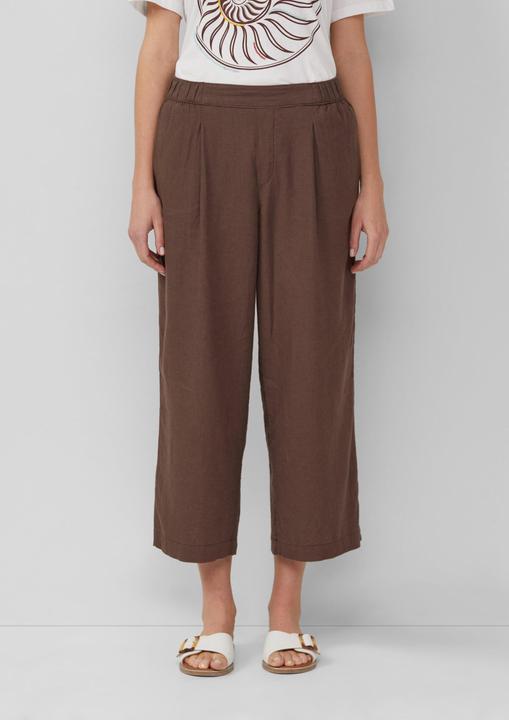 Immagine prodotto S.Oliver Hose High-Rise Culotte aus Leinenmix im Relaxed Fit (42)