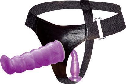 Image du produit Debra Double Pénétration Strap-On Lila
