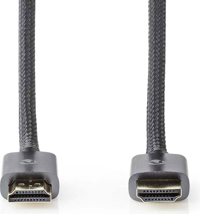 Produktbild Nedis High Speed??HDMI T Kabel mit Ethernet HDMIT Stecker HDMIT Stecker 4K@60Hz ARC 18 Gbps 2.00 m (2 m)