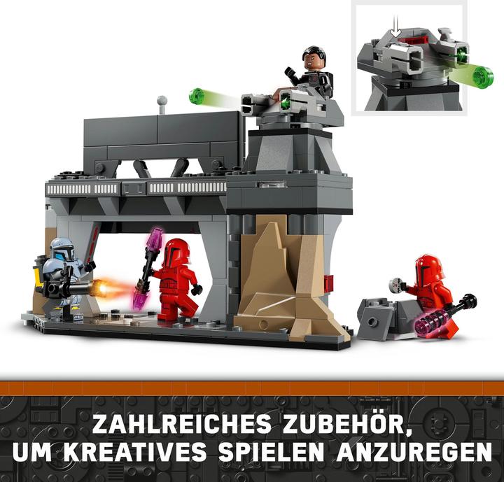 Actual product image LEGO 75386 Duel between Paz Vizsla™ and Moff Gideon™ (75386, LEGO Star Wars)