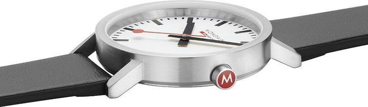 Immagine prodotto Mondaine Classic - Vegan gebürstet (Orologio da polso analogico, Fatto in Svizzera, 40 mm)