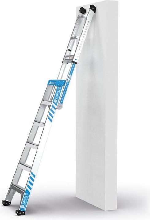 Produktbild Zarges Vielzweck-Stufen-Leiter MultiMaster 5 / bis AH 3,70m (Teleskopleiter, 288 cm)