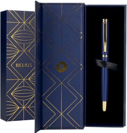 Produktbild Belius Kugelschreiber Soirée (Blau, Gold, 1x)