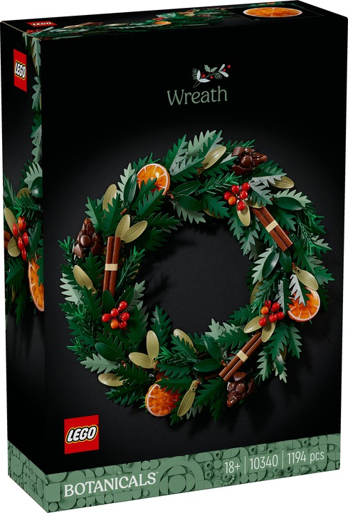 Produktbild LEGO Weihnachtskranz (10340, LEGO Icons)