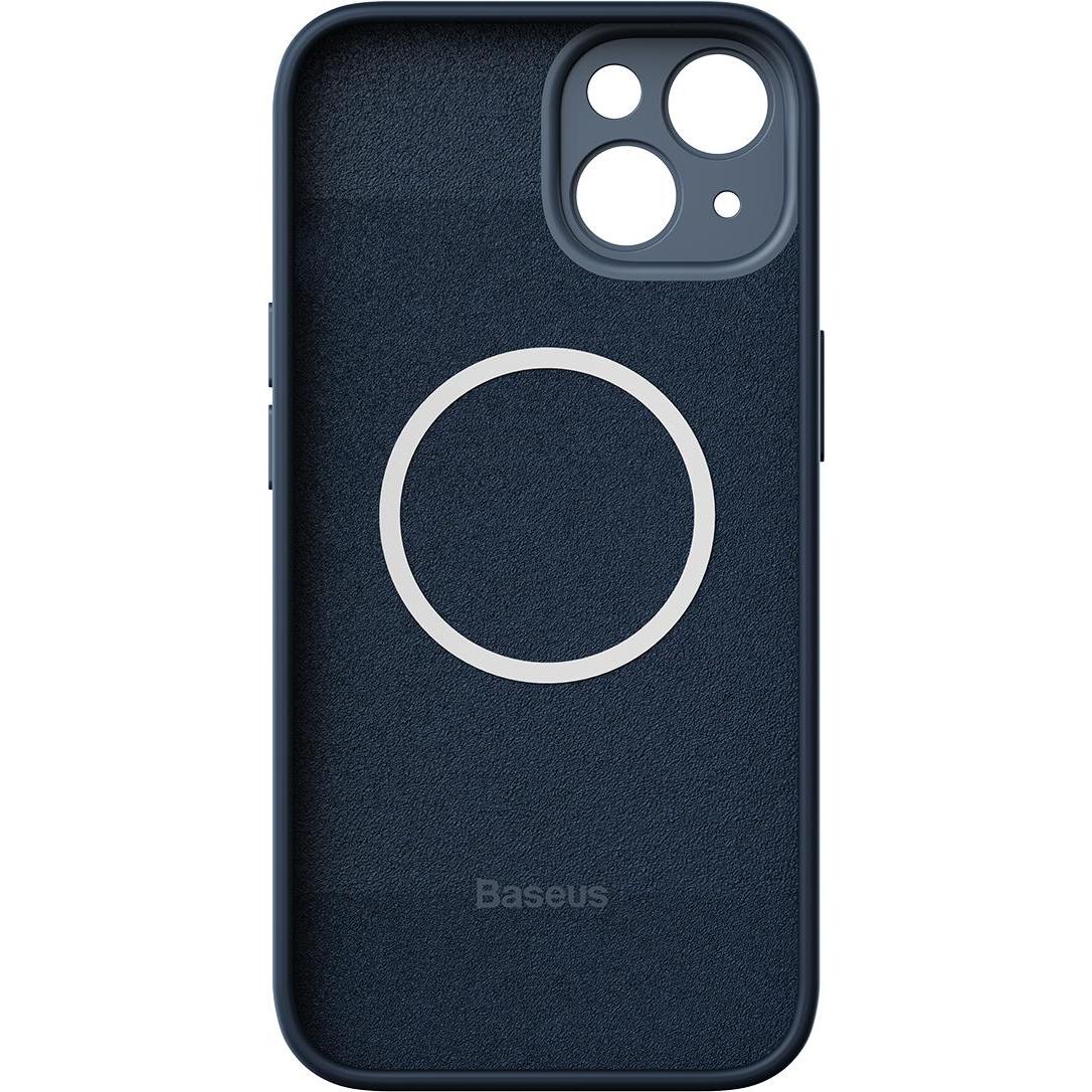 Thumbnail - Baseus Liquid Silica Gel Magnetic Case iP14 (Apple iPhone 14 Plus), Smartphone Hülle, Blau