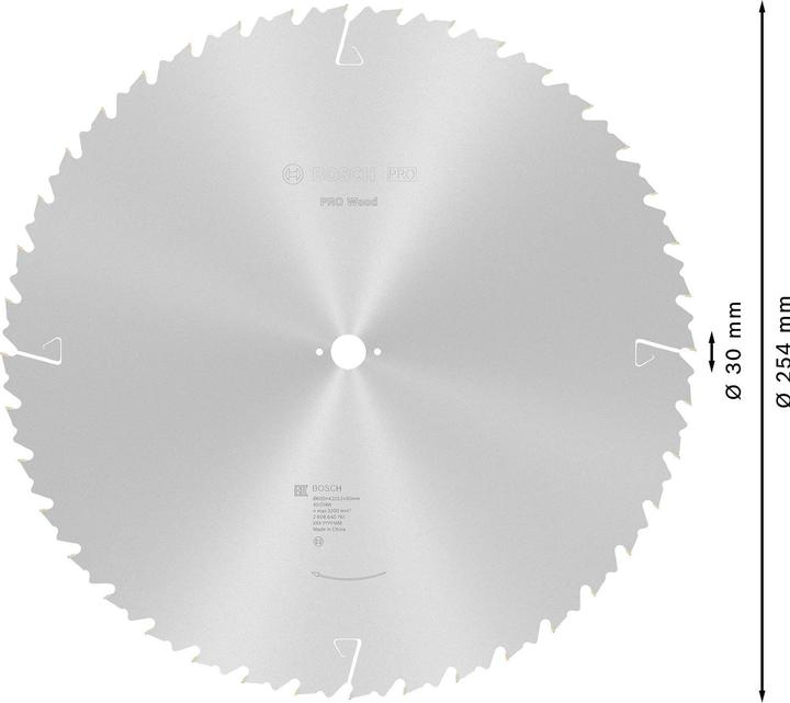 Produktbild Bosch Professional Zubehör PRO Wood Kreissägeblatt, 600 x 4 x 30 mm