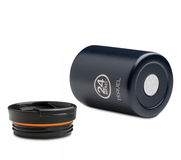 Actual product image 24 Bottles Thermo mug Travel Tumbler 0.35 l Deep Blue