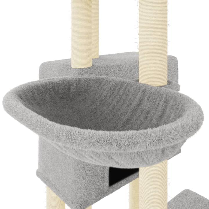 Actual product image vidaXL Kratzbaum (122 cm, Light grey)