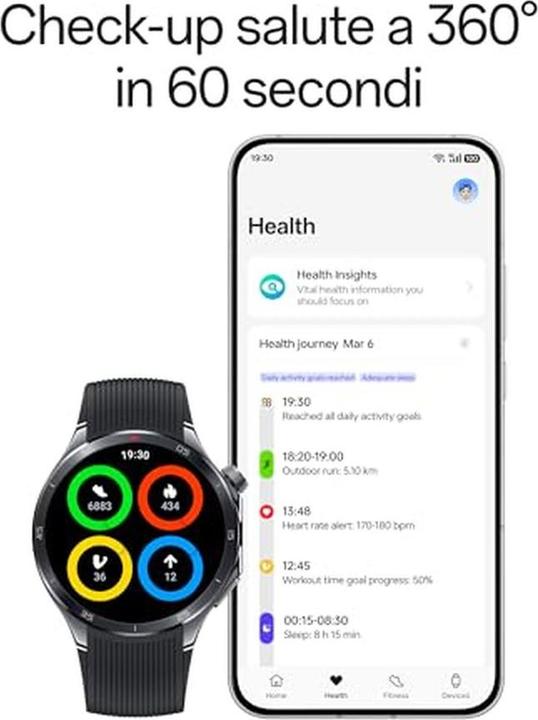 Actual product image OPPO Watch X2 Schwarz (47 mm)