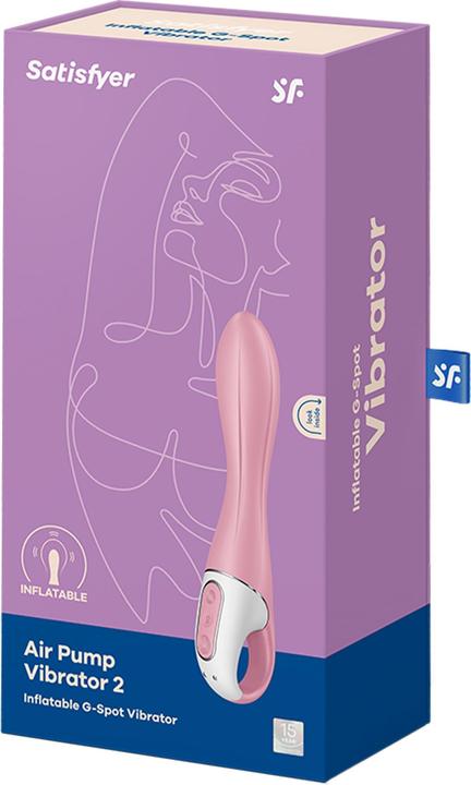 Produktbild Satisfyer Air Pump Vibrator 2 Light Red