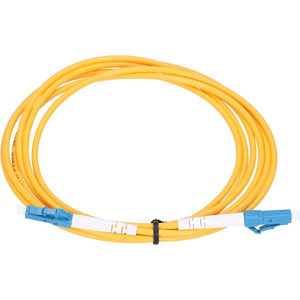 Extralink LC/UPC-LC/UPC Patchcord Jednomodowy, Simplex, G652D, 3mm, 3m (S/UTP, 3 m), Netzwerkkabel
