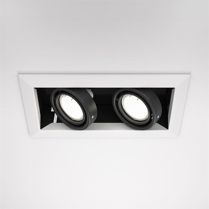 Image du produit Maytoni Metal Modern Downlight, luminaire encastré 2x GU10 orientable (GU10)
