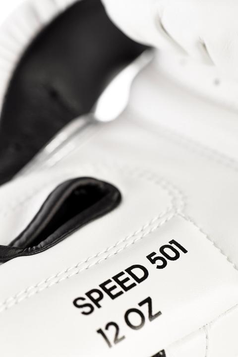 Produktbild adidas Boxhandschuhe Speed 500 white/black Microfibre, ADISBG501 (12 OZ)