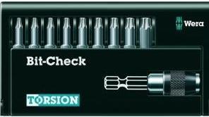 Immagine prodotto Wera Bit-Check 10 TX Universal 1 (Presa esagonale TX M10, Esagono cavo TX M15, Presa esagonale TX M20, Presa esagonale TX M30, Esagono incassato TX M25, Presa esagonale TX M27, Esagono incassato TX M40)