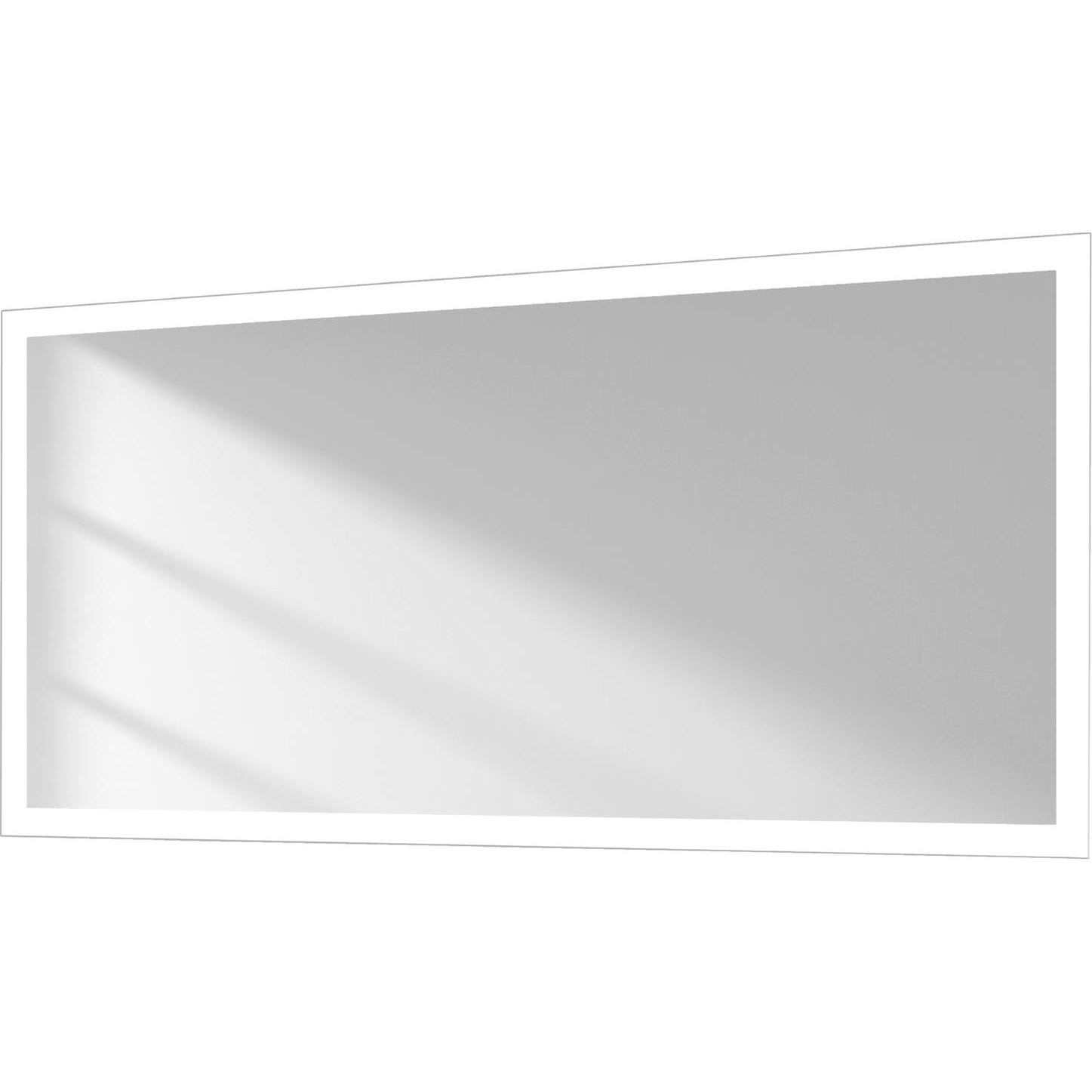 Emke, Spiegelschrank, Badezimmerspiegel mit Beleuchtung 120*60cm,Beschlagfrei, 3000K/6500K,Tast Schalter