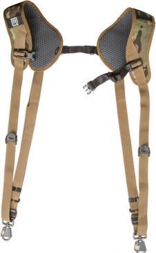 Actual product image Blackrapid Double Camera Harness - Multi Terrain Camo (Shoulder strap)