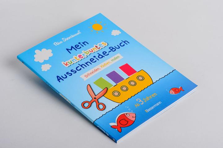 Produktbild Mein kunterbuntes Ausschneide-Buch (Deutsch, Nico Sternbaum, 2018)
