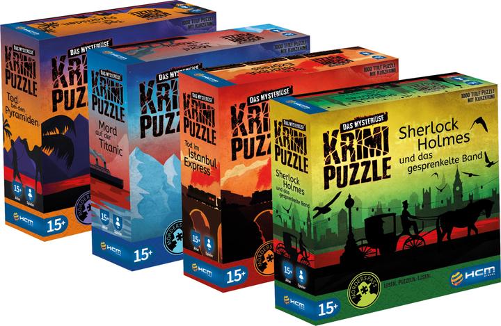 Actual product image HCM Kinzel Sherlock Holmes - Murder Mystery Puzzle (1000 pieces)