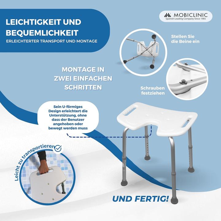 Produktbild Mobiclinic Duschhocker (100 kg)