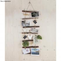 Immagine prodotto Rayher Scala decorativa in legno per sospensione, natural