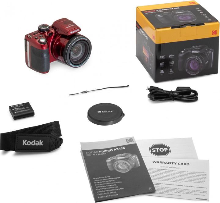 Produktbild Kodak Pixpro AZ425 (4.3 - 180.6 mm, 20 Mpx, 1/2,3'')