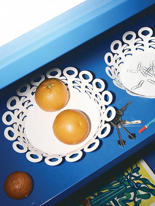 Actual product image Alessi Basket tray VIMINI Epoxi.