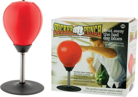 Actual product image Geschenkidee Desktop anti-stress punching bag (17.50 cm)