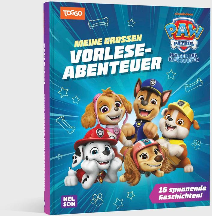 Produktbild Paw Patrol Geschichtenbuch: Meine grossen Vorleseabenteuer (Deutsch, 2025)