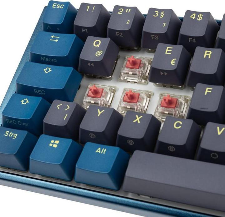 Actual product image Ducky One 3 Daybreak SF gaming keyboard, RGB LED - MX-Silent-Red (DE, Cable)