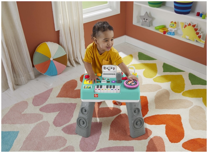Produktbild Mattel Fisher Price Educational Music Table DJ for 6+ months HRB61