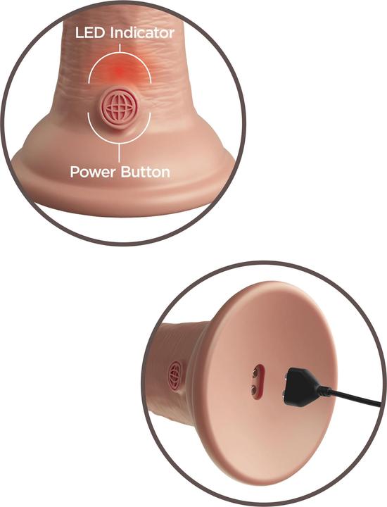 Produktbild Pipedream KCE 9 DD Vibrating Cock RC Lig