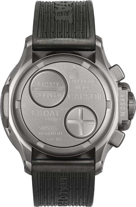 Produktbild U-Boat 8111/D Capsoil Chrono SS 45mm 10ATM (Chronograph, 45 mm)