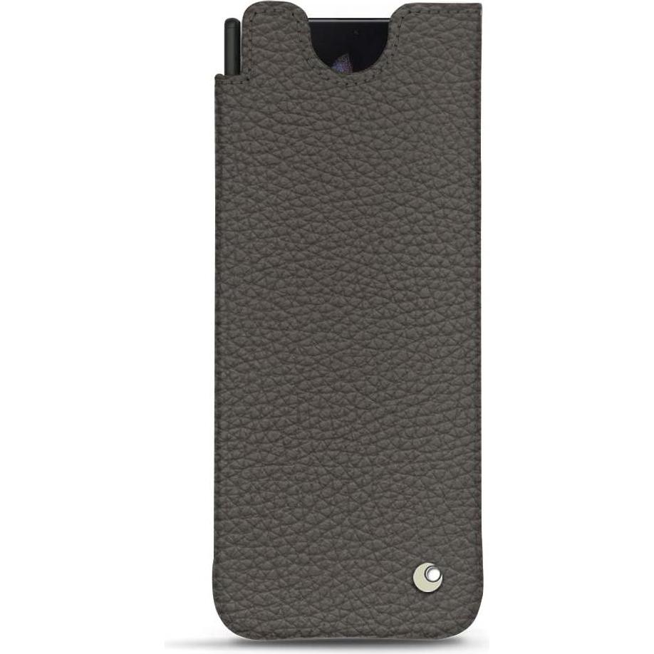 Noreve Lederschutzhülle (Samsung Galaxy Z Fold4), Smartphone Hülle, Grau