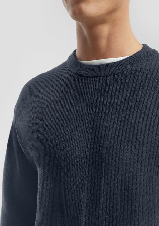 Produktbild s.Oliver Strickpullover Strickpullover mit Layering (L)