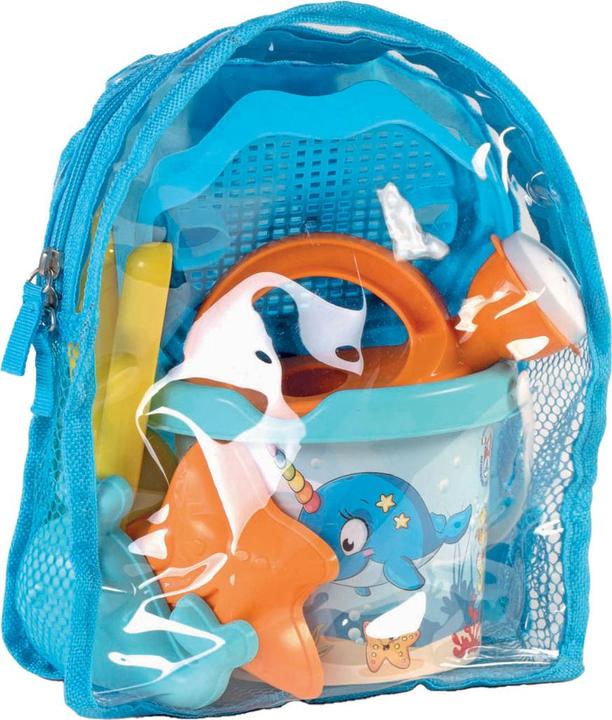 Produktbild Androni Rucksack mit Strandset Wal, 7-tlg.