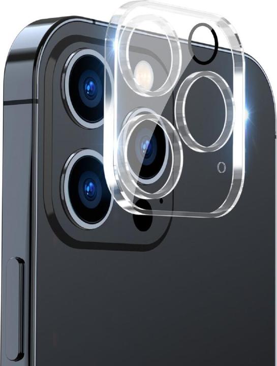 Protectorking 3x Kameraglas Schutzglas Panzerglas HD Klar (3 Stück, Apple iPhone 13 Pro)