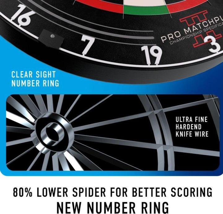 Produktbild Harrows Pro Matchplay 2 Bristle