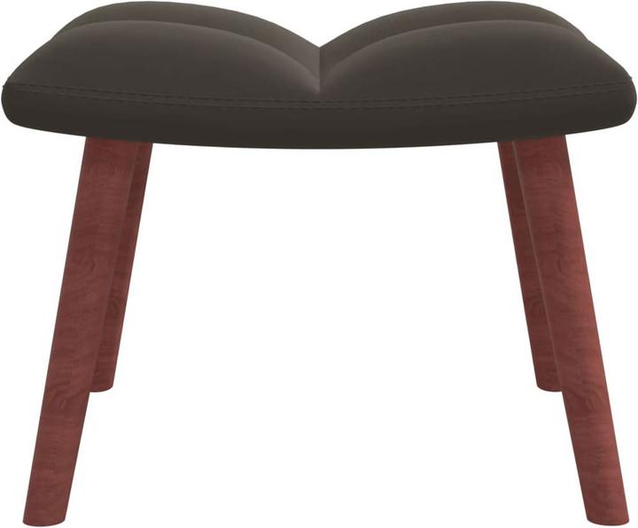 Immagine prodotto vidaXL Schaukelstuhl mit Hocker