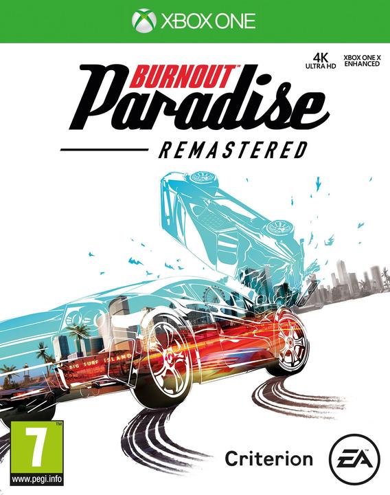 Produktbild EA Games Microsoft Burnout Paradise Remastered, Xbox One Überarbeitet (Xbox One S, DE, IT, FR, EN)