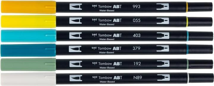 Produktbild Tombow Dual Brush Pen Etui (6x)