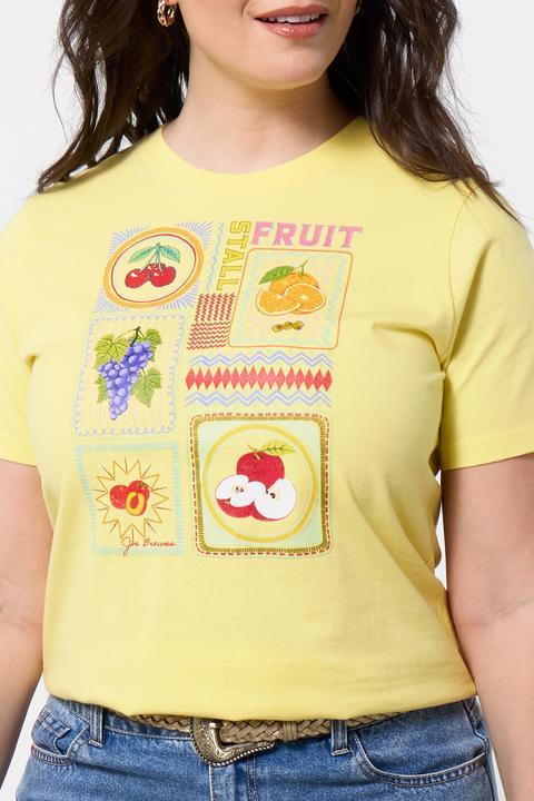 Produktbild Joe Browns Graphic Tee with Mosaic Fruit Print (40)