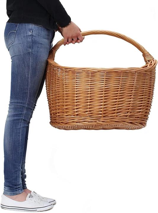 Produktbild Dekoleidenschaft XXL-Einkaufskorb Maxi aus Weide