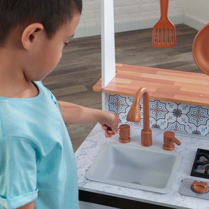 Actual product image KidKraft Artisan Island toy kitchen