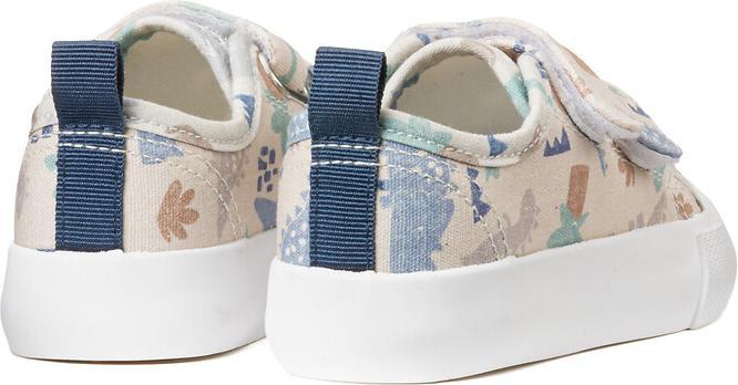 Produktbild La Redoute Collections Bedruckte Canvas-Sneakers mit Klettverschluss (22)