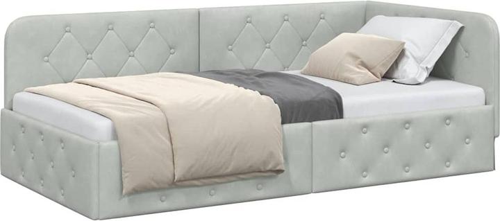 Actual product image vidaXL Eckbettgestell (100 x 200 cm)