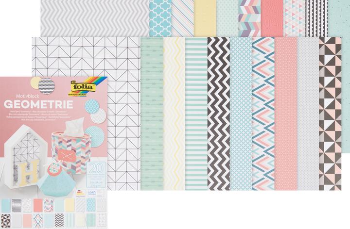 Image du produit Folia Bloc de motifs (270 g/m², 20 x)