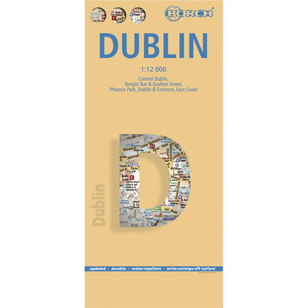 Map. Dublin, Landkarte