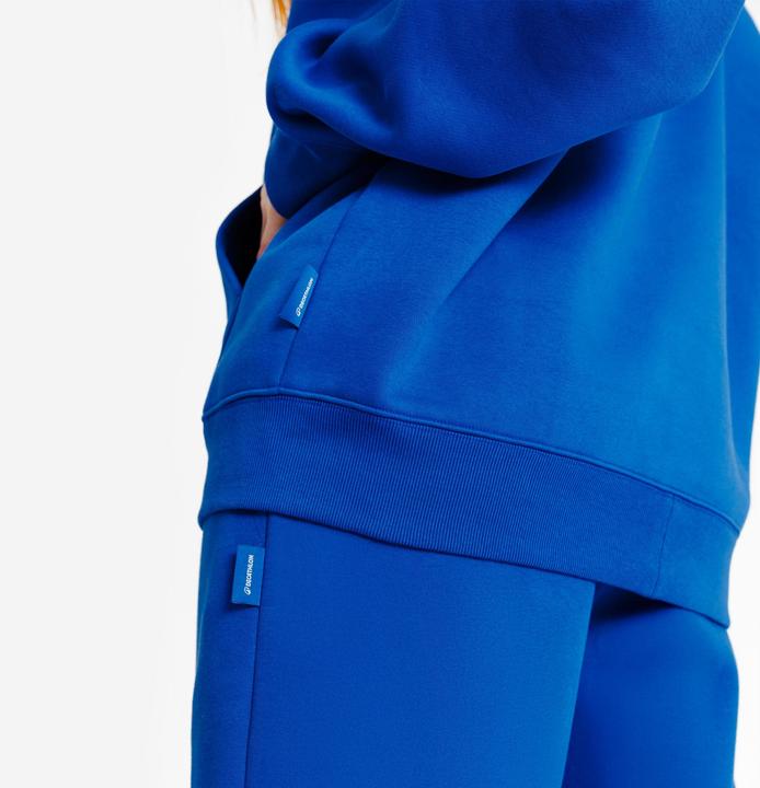 Image du produit Decathlon Sweat zippé mixte, Elementals, bleu (M)