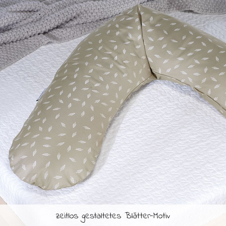 Produktbild Theraline Stillkissen "Das Original" mit Polyester Hohlfaser Füllung inkl. Bezug 190 cm (38 cm)
